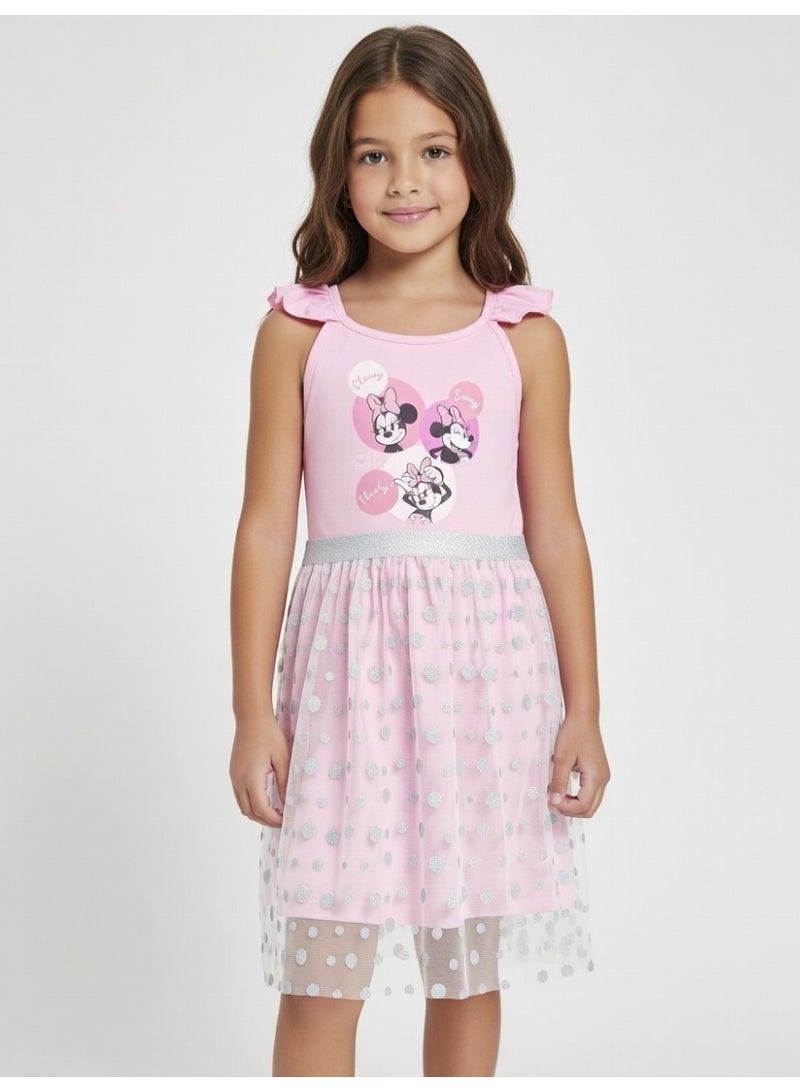 Minnie Mouse | Tulle Dress | Pink - Image 3
